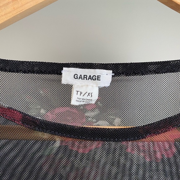 Floral Mesh Long Sleeve - Garage Size XS - Picture 4 of 6